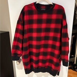 Zara Plaid Tunic
